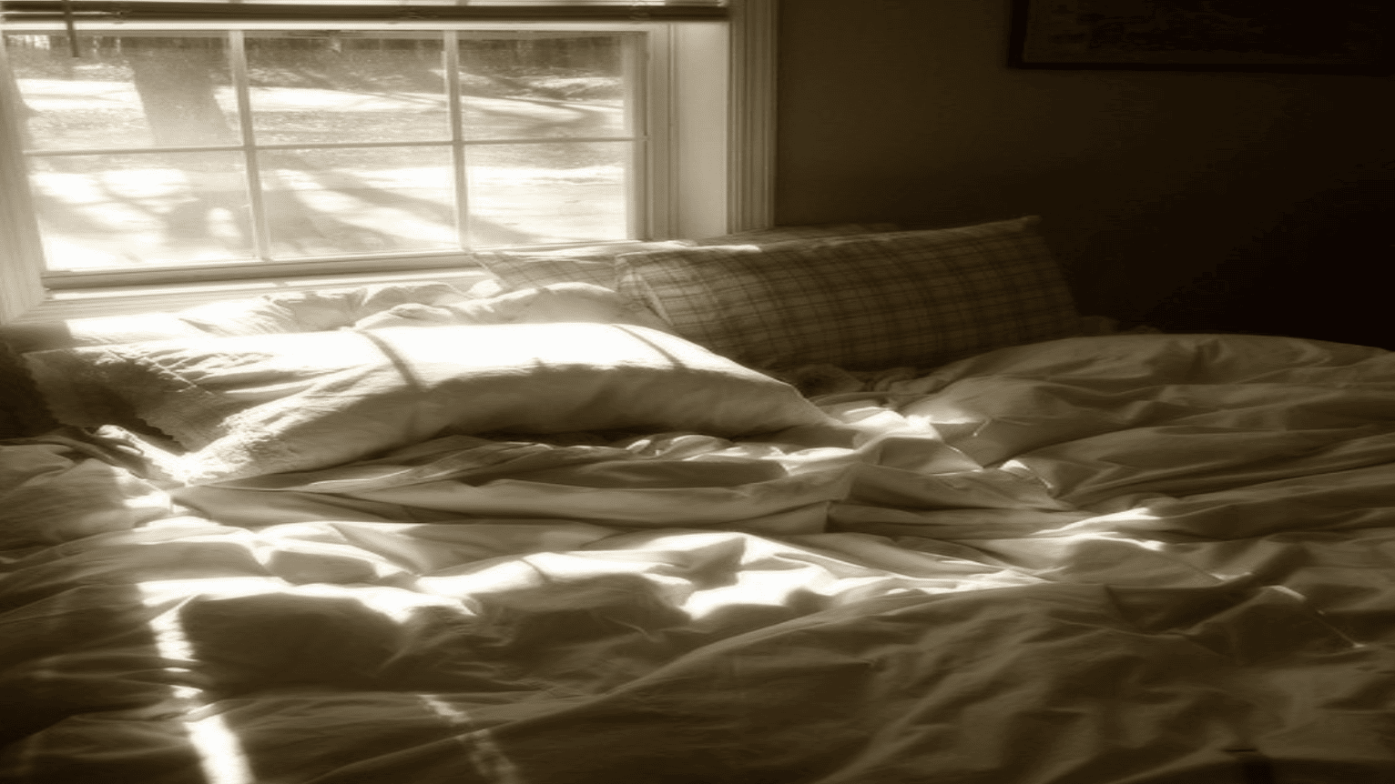 Lying in bed